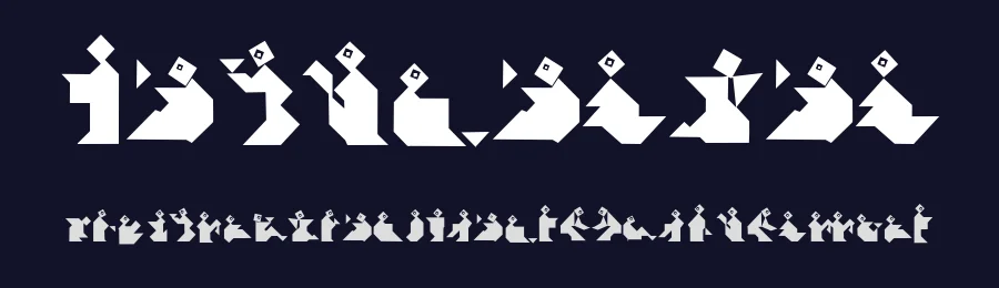 TangramBam — Display Font — thumbnail 2