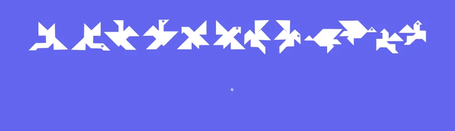 TangramBumBirds — Display Font — thumbnail 3
