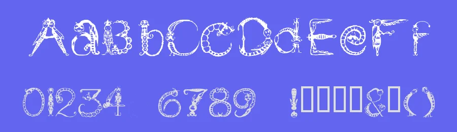 Tarantella Display — Display Font — thumbnail 3