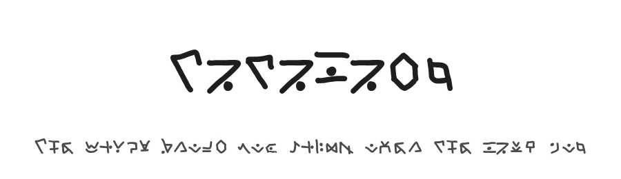 TataLang by Shelby Lee — Display Font