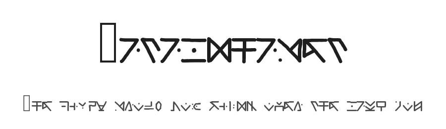 Tatalphabet by intl_k_army — Display Font