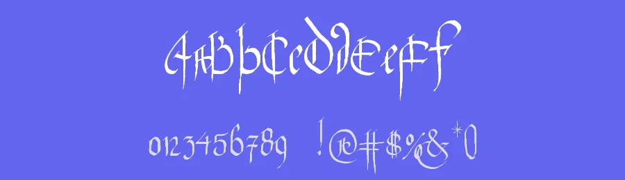 Tate Divine — Display Font — thumbnail 3