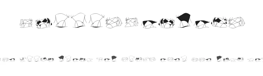 TaurusCowboys — Display Font