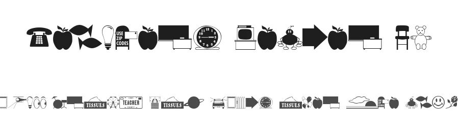 Teachers Helper JL by Jeffrey N. Levine — Display Font