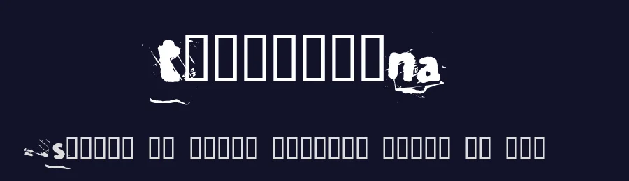 TechnineNA — Display Font — thumbnail 2