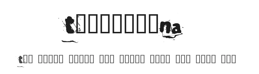 TechnineNA — Display Font