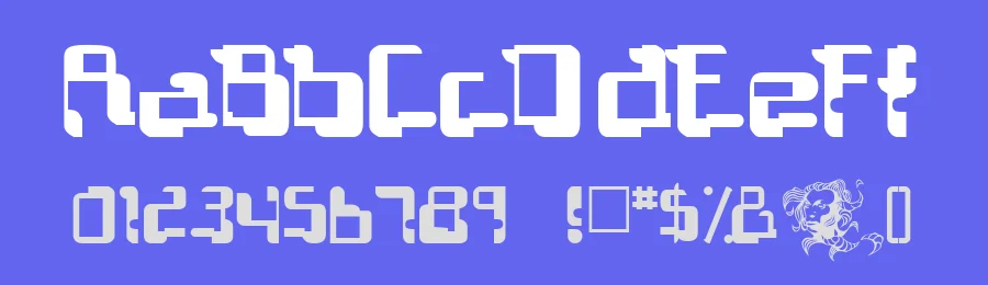 Technocrat — Display Font — thumbnail 3
