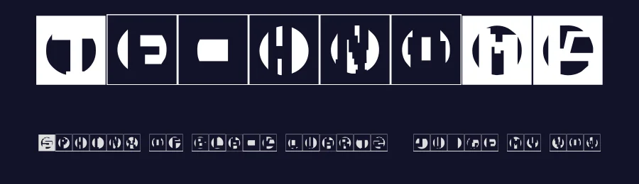 TechnoMK — Display Font — thumbnail 2