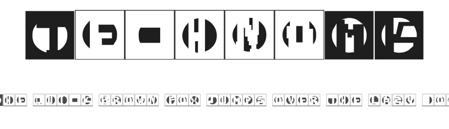 TechnoMK — Display Font