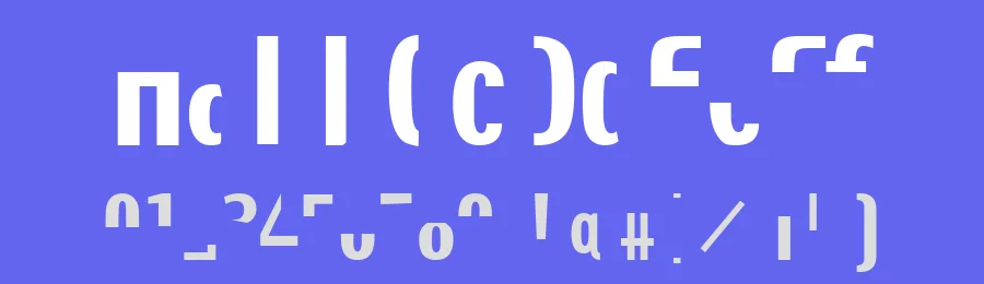 TechnoX1 — Display Font — thumbnail 3