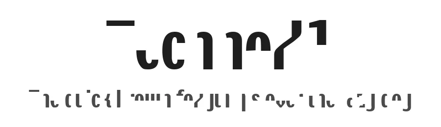 TechnoX1 — Display Font