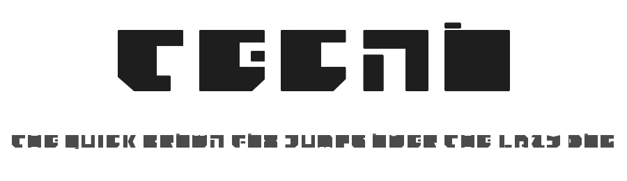 TECNO — Display Font