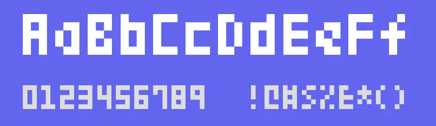 Teeny Tiny Pixls — Display Font — thumbnail 3