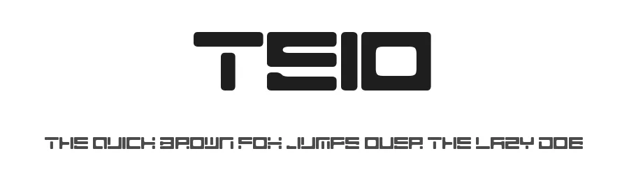 Teio by Carlos Matteoli — Display Font