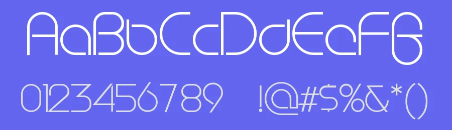 Telavision — Display Font — thumbnail 3