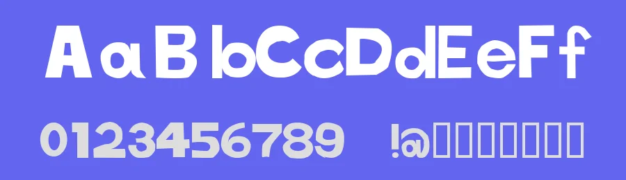 tenuki gothic Normal — Display Font — thumbnail 3