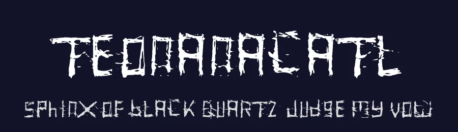 teonanacatl — Display Font — thumbnail 2