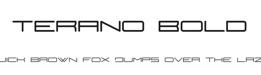 Terano Bold by Kong Font — Display Font