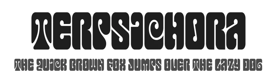 Terpsichora — Display Font
