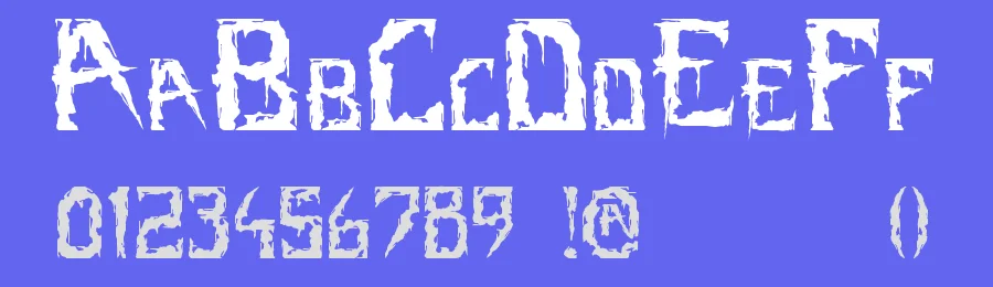 Terror Pro — Display Font — thumbnail 3