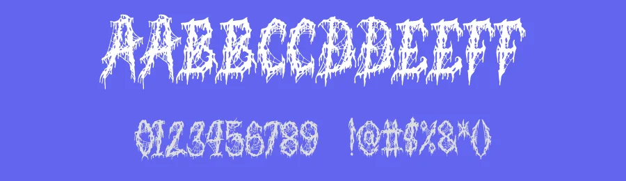 Terror Scream by Denden Supriatna — Display Font — thumbnail 3