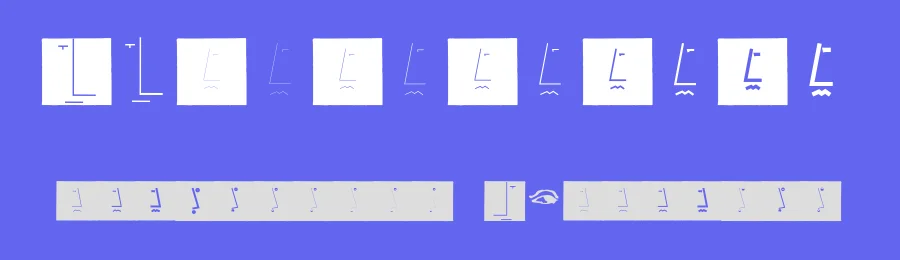 TestroomThree — Display Font — thumbnail 3