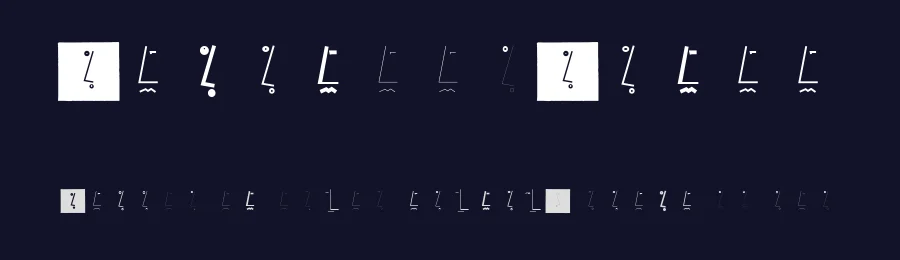 TestroomThree — Display Font — thumbnail 2