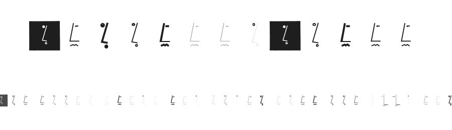 TestroomThree — Display Font