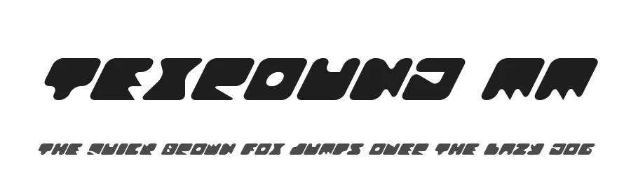 TexRound MM — Display Font