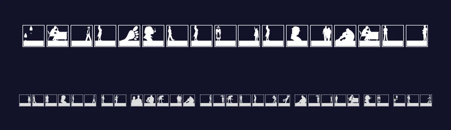 TextEmptyStickers — Display Font — thumbnail 2