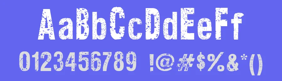 Texture Road — Display Font — thumbnail 3