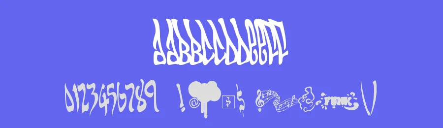 THA FUNK URBAN HOOK UPZ by ANWAR IBRAHIM - URBAN HOOKUPZ — Display Font — thumbnail 3