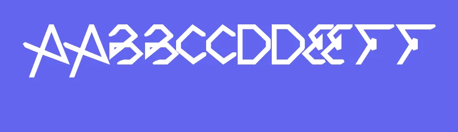THE ART by http://www.dafont.com/wino-s-kadir.d2209 — Display Font — thumbnail 3