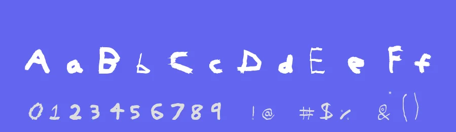 The Awesome Font by Elias Hardt — Display Font — thumbnail 3