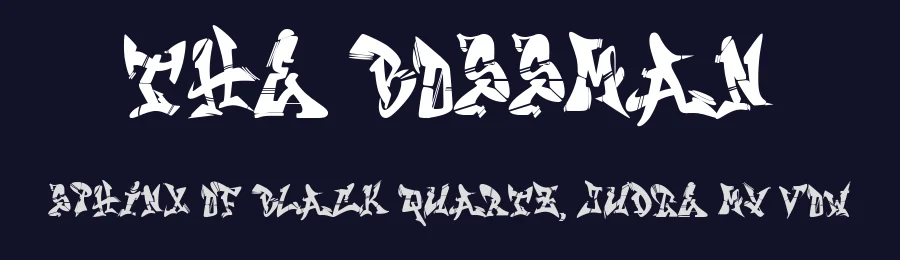 The Bossman by Sipanji, Rama, Memet — Display Font — thumbnail 2