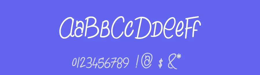 The Chicken love Story — Display Font — thumbnail 3
