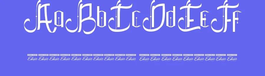 The Empire Demo Italic by Shalsha & Suci Anita — Display Font — thumbnail 3