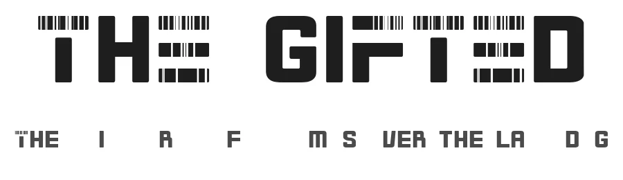 THE GIFTED by SpideRaY — Display Font