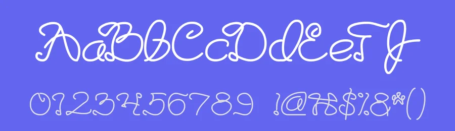The Good Life by http://www.dafont.com/wino-s-kadir.d2209 — Display Font — thumbnail 3