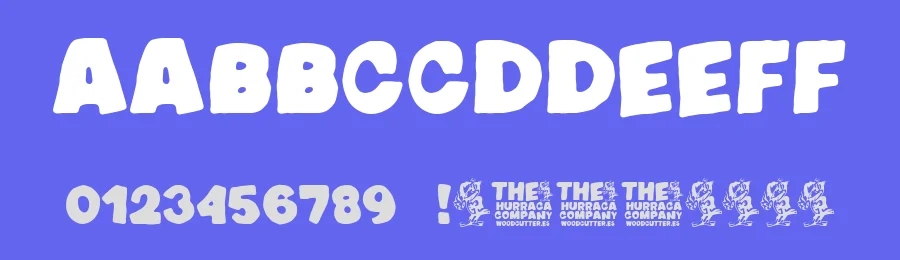 The Hurraca company — Display Font — thumbnail 3