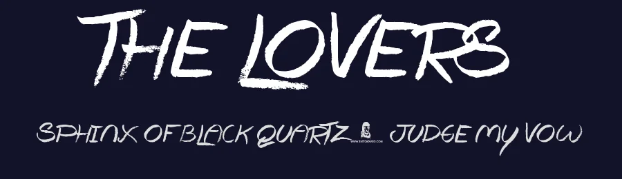 The Lovers — Display Font — thumbnail 2