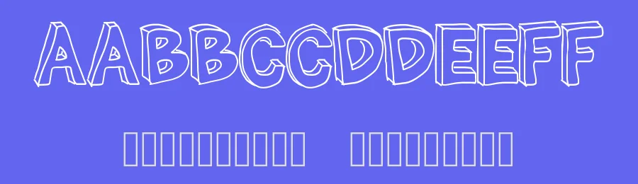 THE MILLION MILE MAN — Display Font — thumbnail 3
