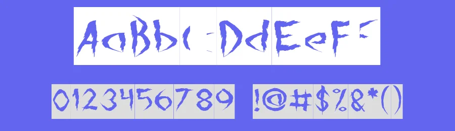 The Night Inverse by http://www.dafont.com/wino-s-kadir.d2209 — Display Font — thumbnail 3
