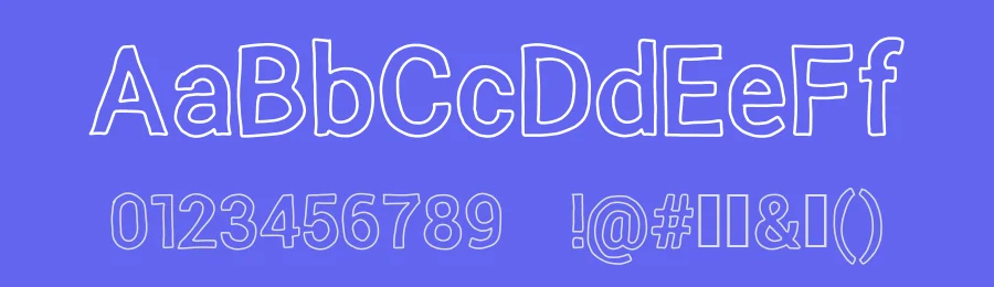 The Outline — Display Font — thumbnail 3