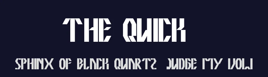 the quick1 by http://www.dafont.com/wino-s-kadir.d2209 — Display Font — thumbnail 2