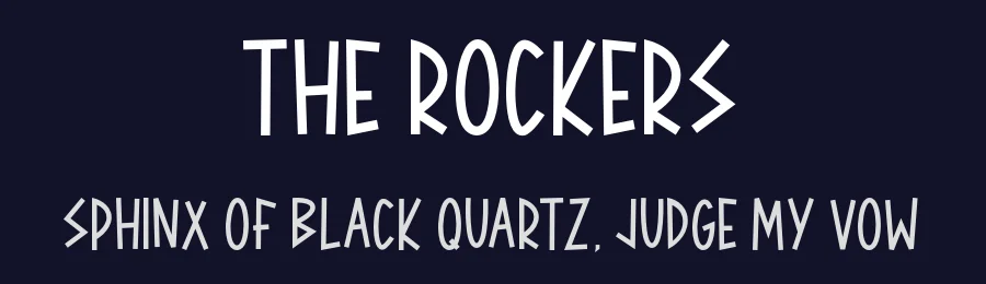 The Rockers by Rayvaldo Rizki Pratama Augusta — Sans Font — thumbnail 2