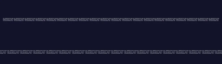 The Thirteenth Floor — Display Font — thumbnail 2