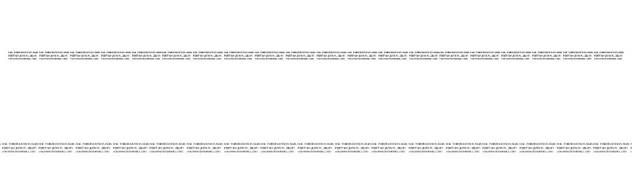 The Thirteenth Floor β Display Font