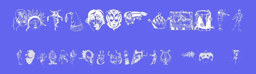 TheaterSymbols — Display Font — thumbnail 3