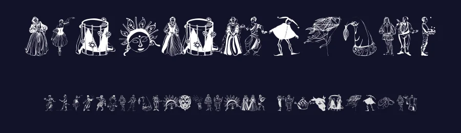 TheaterSymbols — Display Font — thumbnail 2